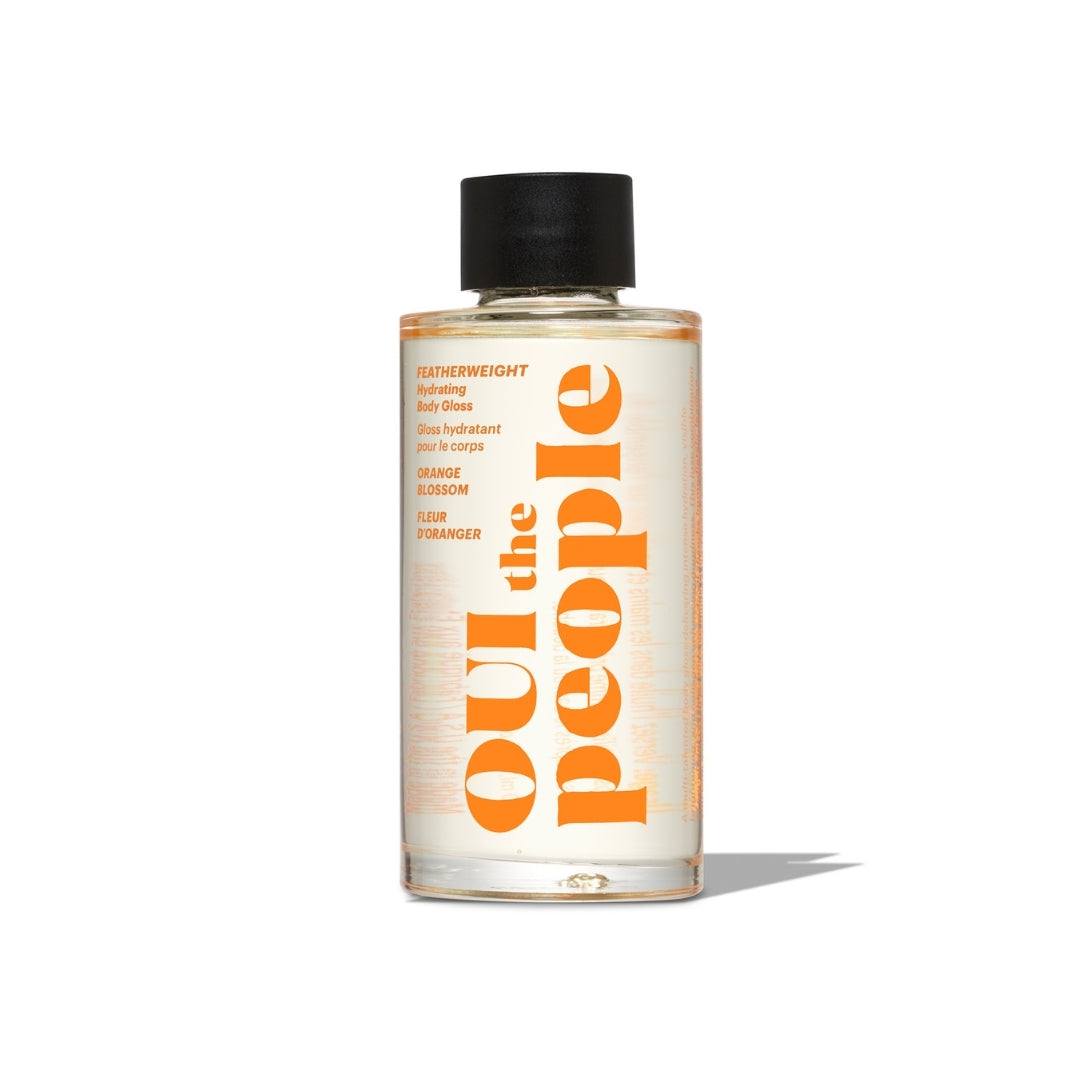 Hydrating Body Gloss Orange Blossom – All-Day Glow Oil – OUI the