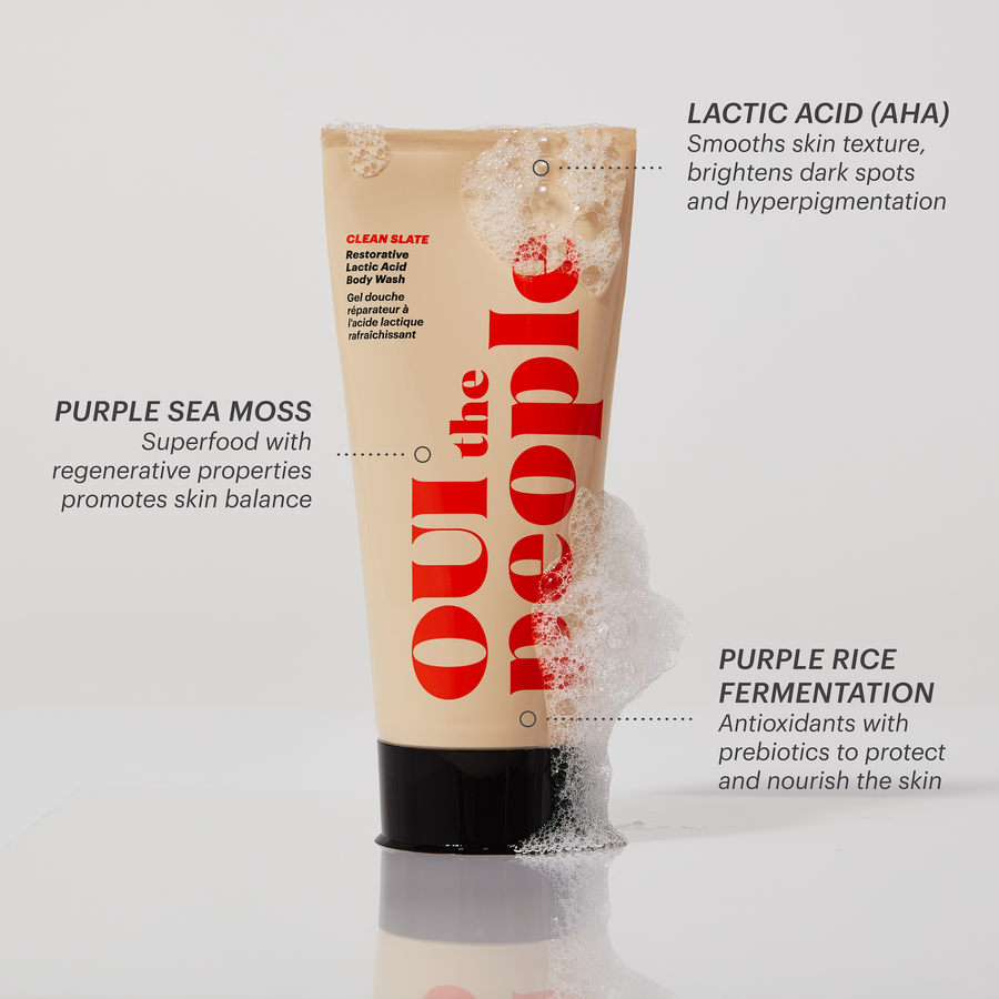 CLEAN SLATE Lactic Acid Body Wash | OUI the People