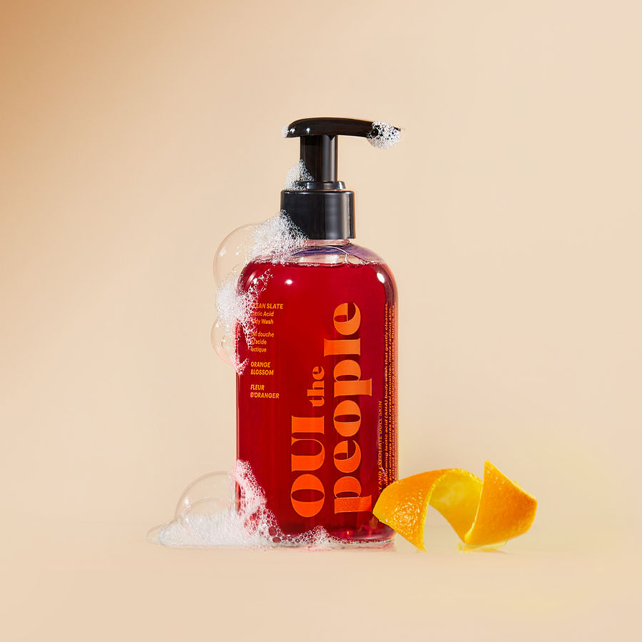 CLEAN SLATE Lactic Acid Body Wash Suds | OUI the People